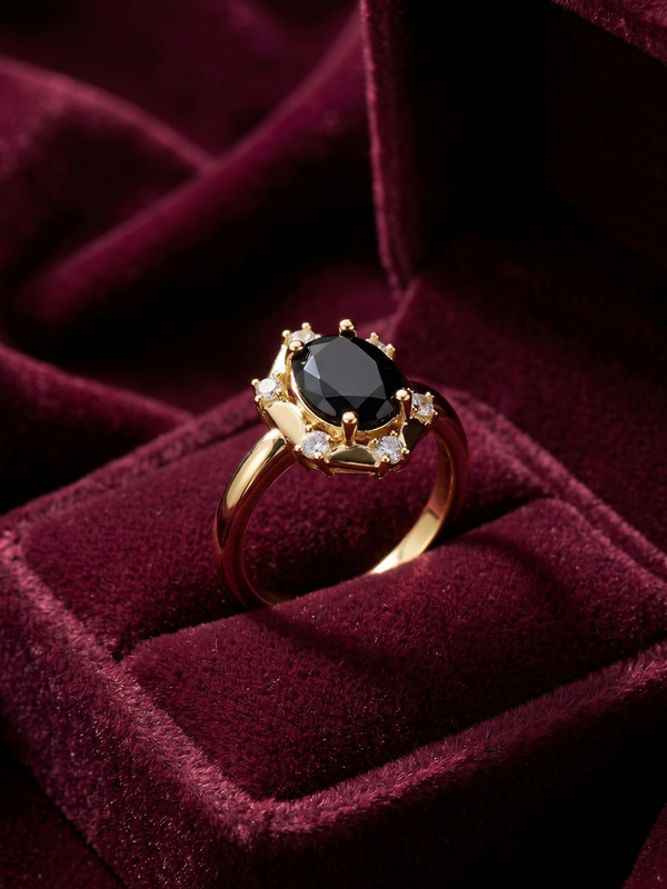 The Onyx Hexagon Halo