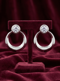 The Luna Solitaire Hoop