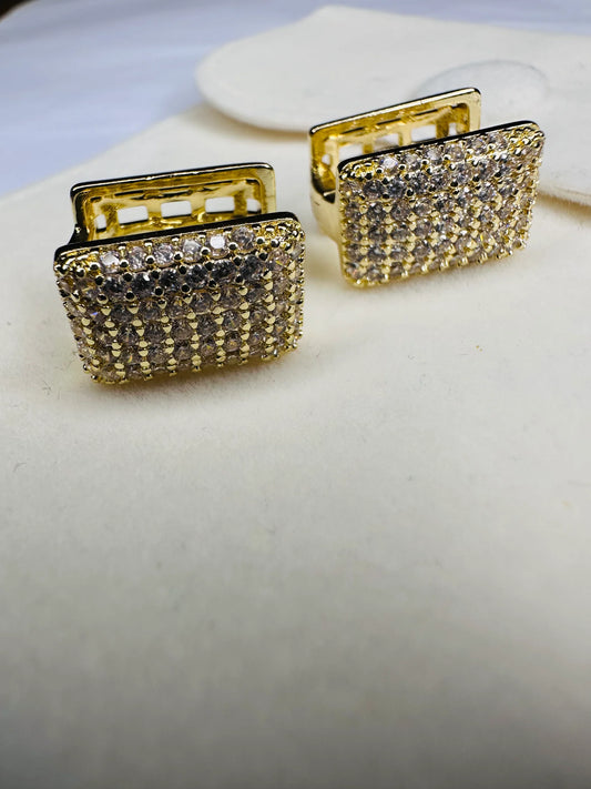 The Deco Block Pave Huggies