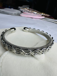 The Braided Silver Mesh