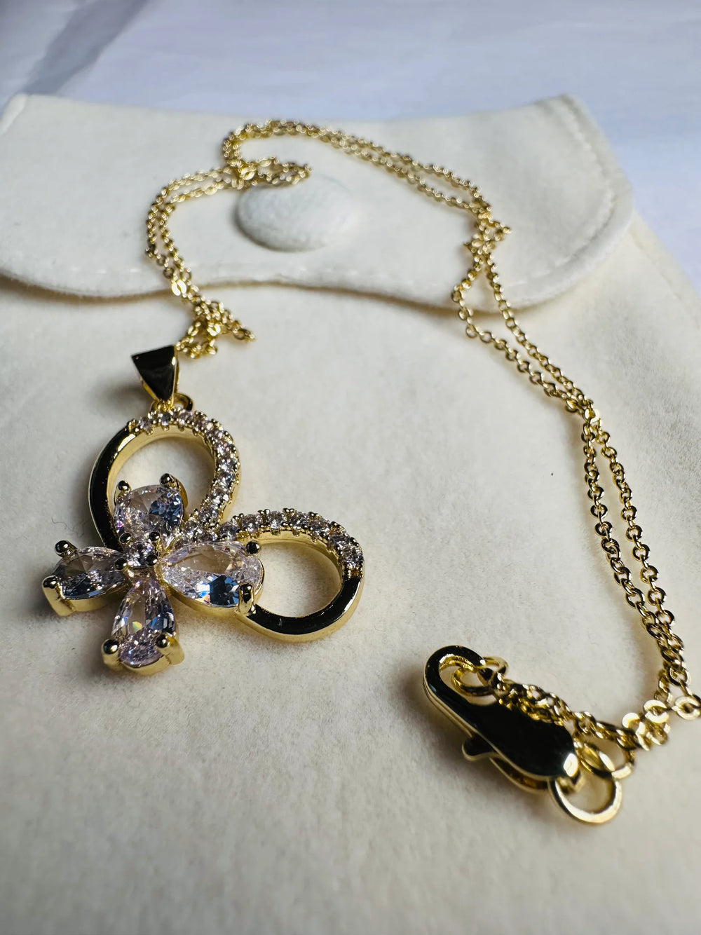 The Floral Butterfly Pendant