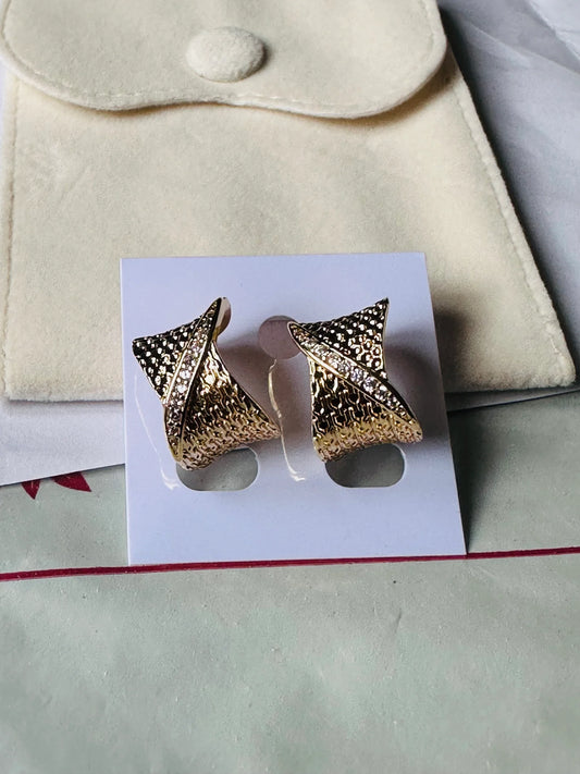 The Sculptural Twist Hoop