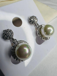 The Lumina Pearl Drop Earrings