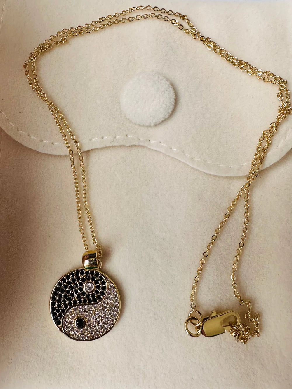 The Pave Yin Yang Pendant
