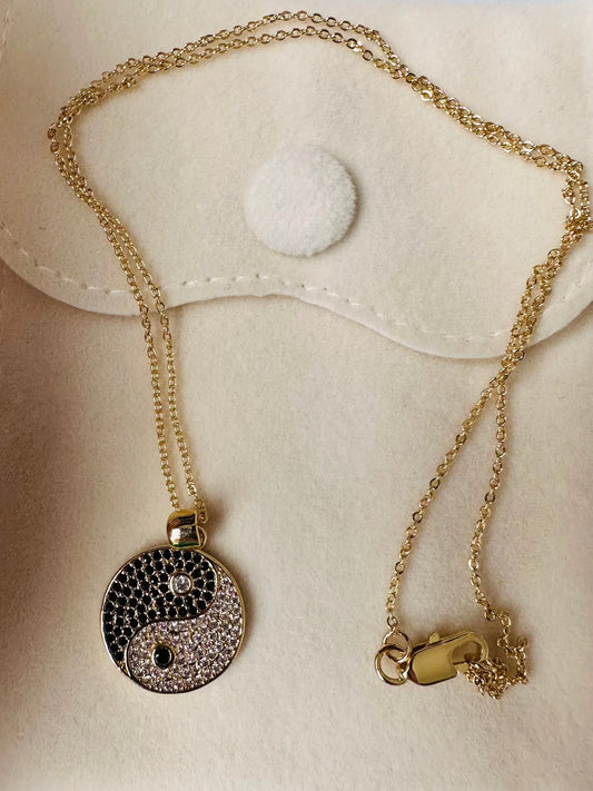 The Pave Yin Yang Pendant
