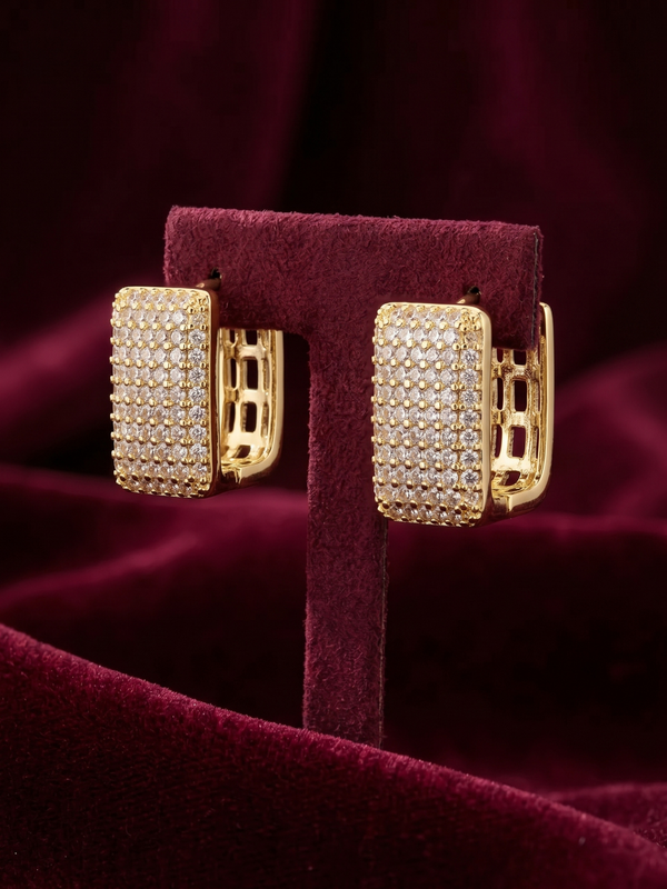 The Deco Block Pave Huggies