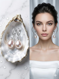 The Aurora Pearl & Solitaire Drop