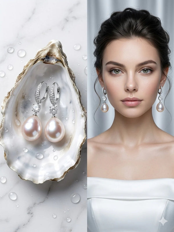 The Aurora Pearl & Solitaire Drop