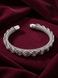 The Braided Silver Mesh