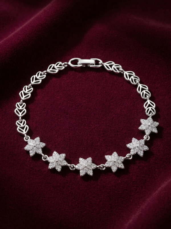 The Pave Star Station Bracelet