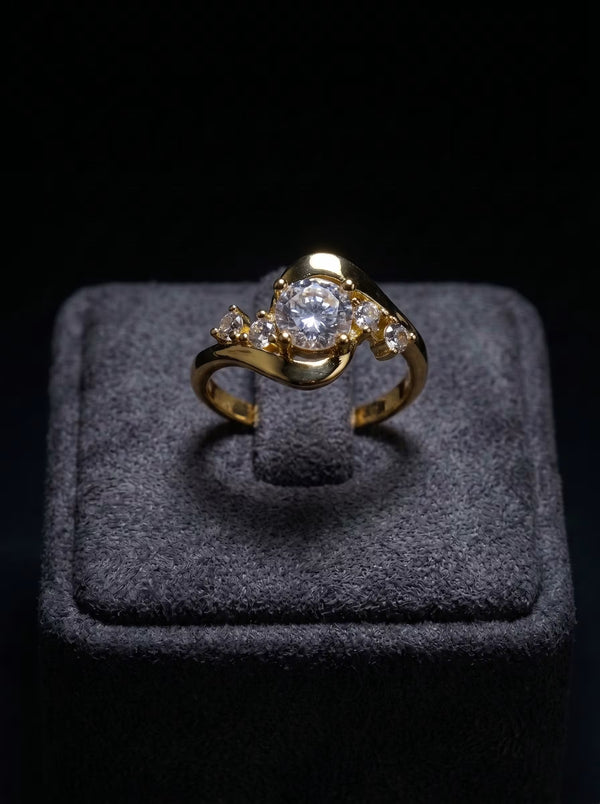 The Deco Wave Solitaire