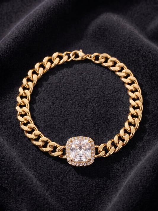 The Cushion Halo Cuban