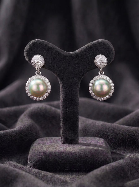 The Lumina Pearl Drop Earrings