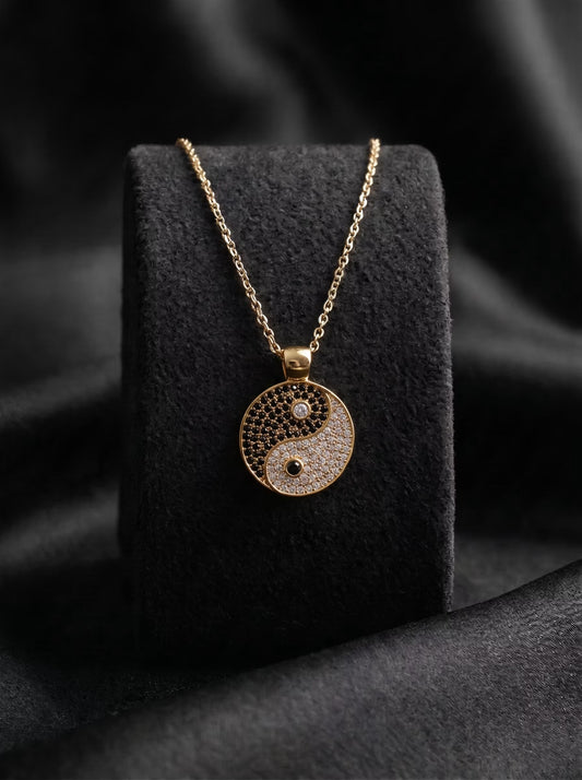 The Pave Yin Yang Pendant