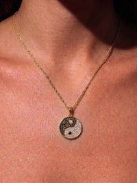The Pave Yin Yang Pendant