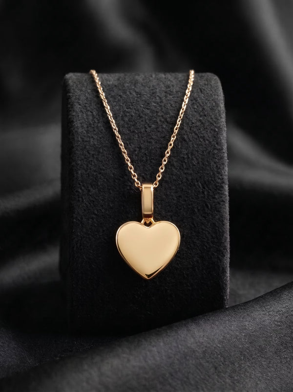 The Polished Heart Pendant